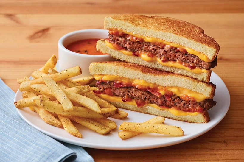 NEW Grilled Cheese Cheeseburger