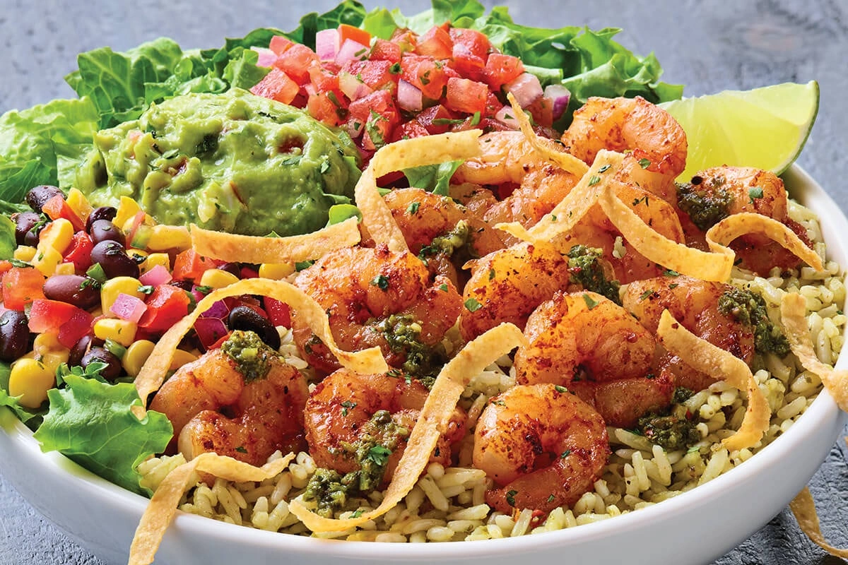 Tex Mex Shrimp Bowl