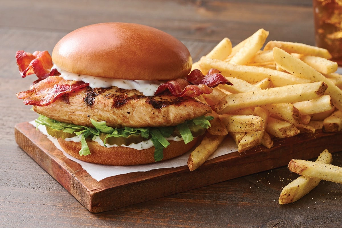 Bacon Ranch Grill Chicken Sandwich