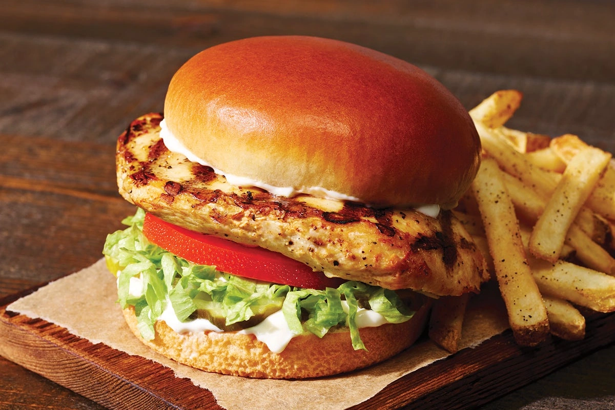 Big Cluckin’ Grilled Chicken Sandwich