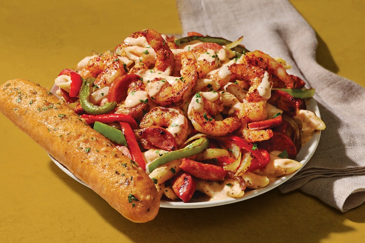 Blackened Shrimp & Sausage Penne