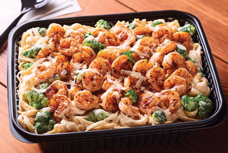 Classic Blackened Shrimp Alfredo