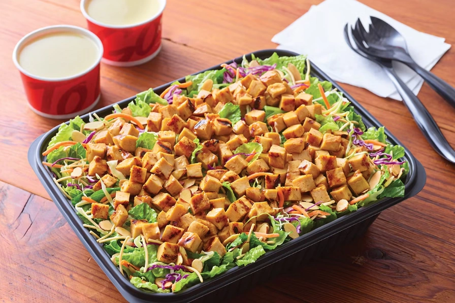 Grilled Oriental Chicken Salad