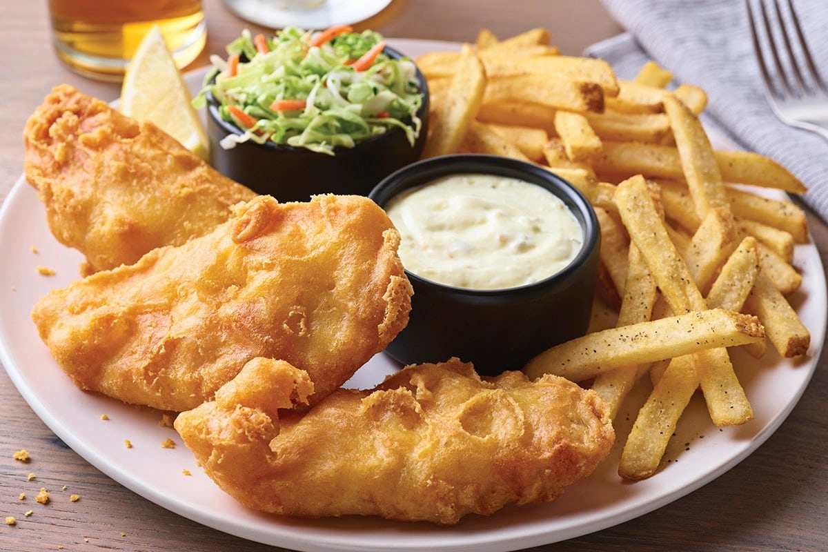 Hand Battered Fish & Chips