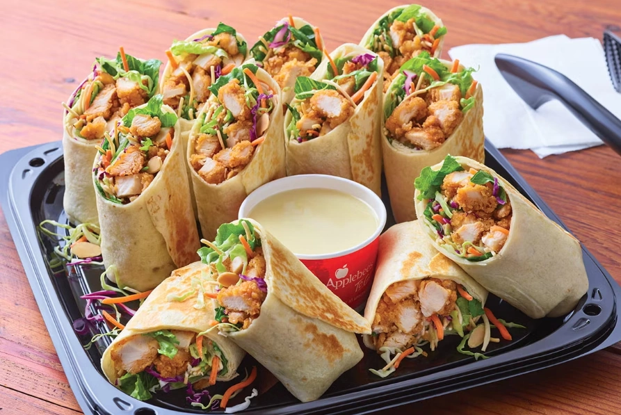 Oriental Chicken Salad Wrap