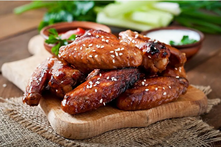 Applebee’s wings menu