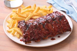 Half Rack Double Glazed Baby Back Ribs
