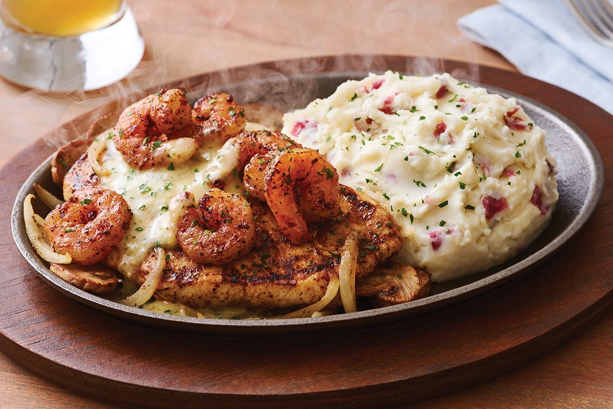 applebee's bourbon street chicken and shrimp