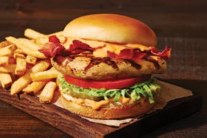Spicy Honey Mustard Grilled Chicken Sandwich