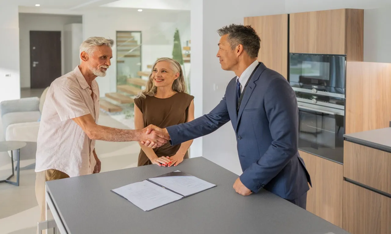 Real estate agent package USA helping buyers and sellers complete successful property transactions.